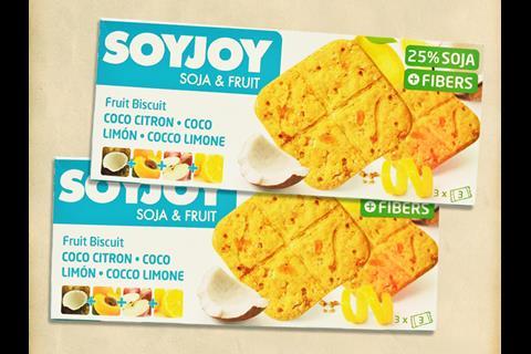 France: Soy & Fruit Biscuits